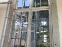 Detailaufnahme Sprossenfenster vorher außen 2
