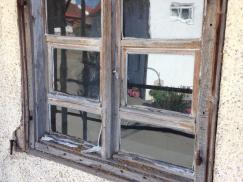 Sprossenfenster vorher
