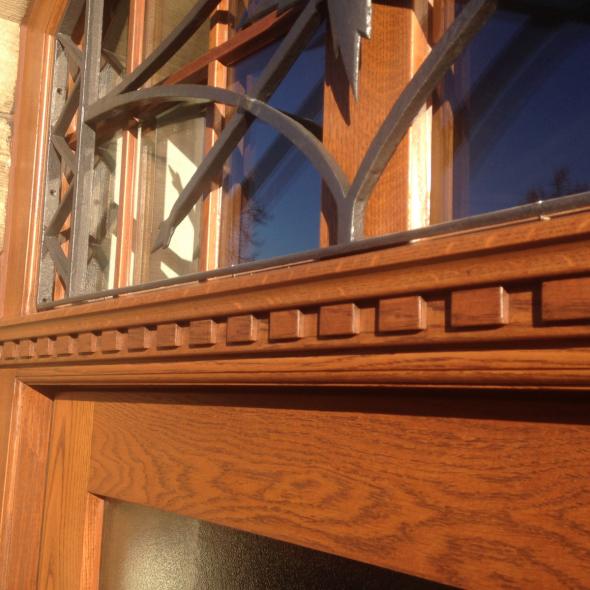 Detailaufnahme Oberlicht 